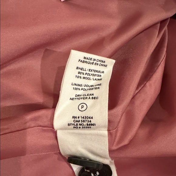 AVEC LES FILLES
Maxi Double Breasted Coat Stylish Pink Long Trench Coat size M - Picture 5 of 8